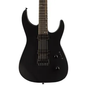 Jackson American Series Virtuoso Hardtail with Streaked Ebony Fingerboard - Satin Black