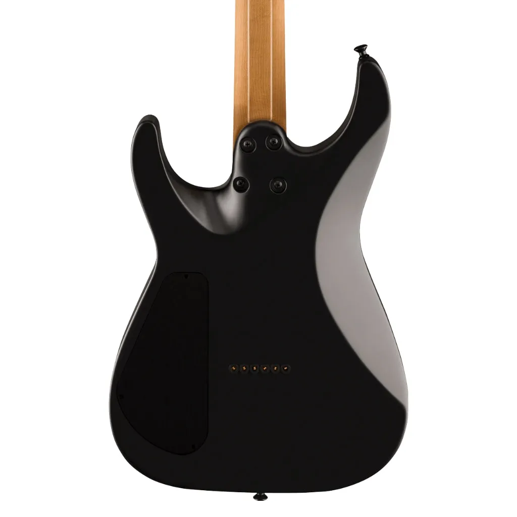 Jackson American Series Virtuoso Hardtail with Streaked Ebony Fingerboard - Satin Black