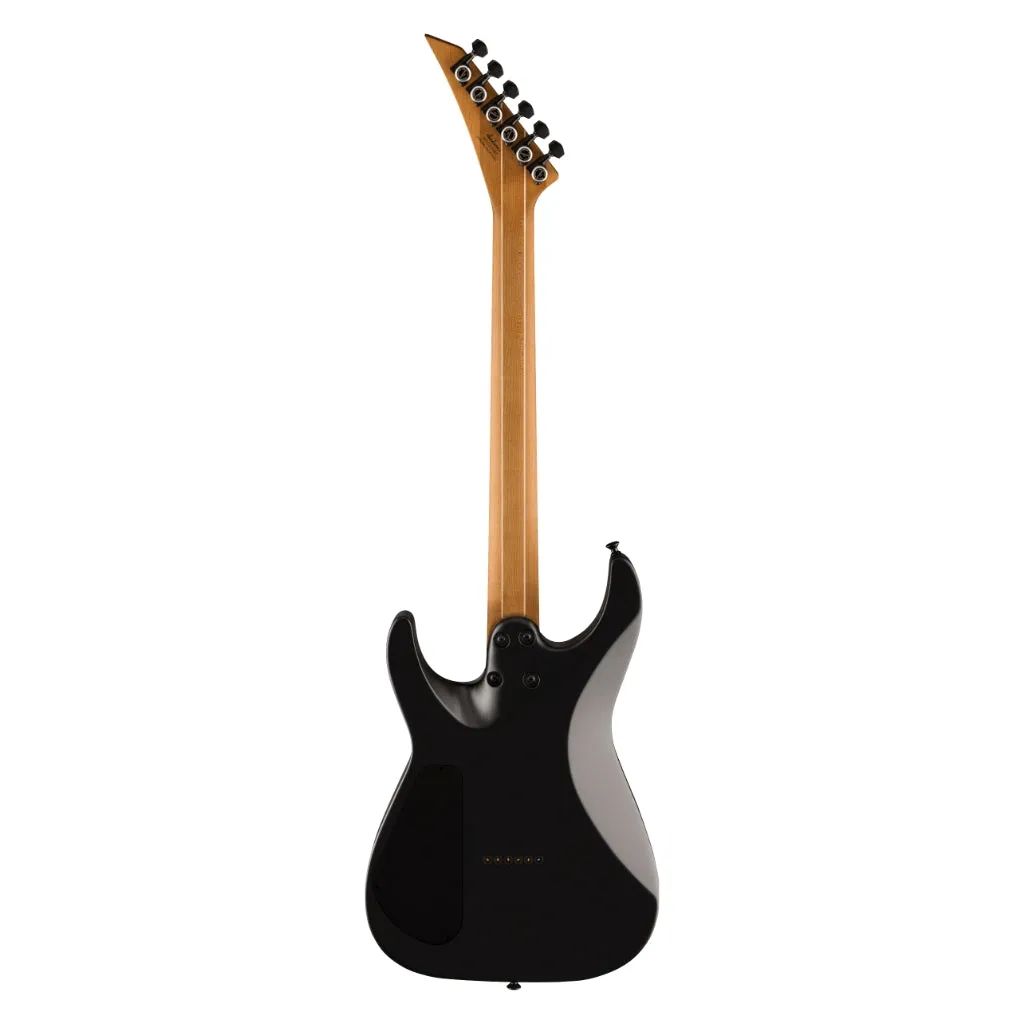 Jackson American Series Virtuoso Hardtail with Streaked Ebony Fingerboard - Satin Black
