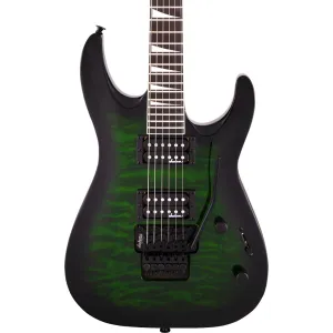 Jackson Guitar - Js Series Dinky Arch Top JS32Q - Transparent Green Burst - Amaranth Fingerboard | Electric Guitars | 2918804587