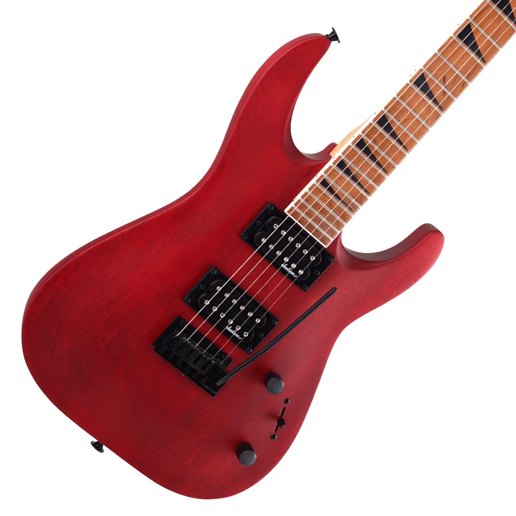 Jackson JS Series Dinky Arch Top JS24 DKAM, Caramelized Maple Fingerboard - Red Stain | Electric Guitars | 2910339590