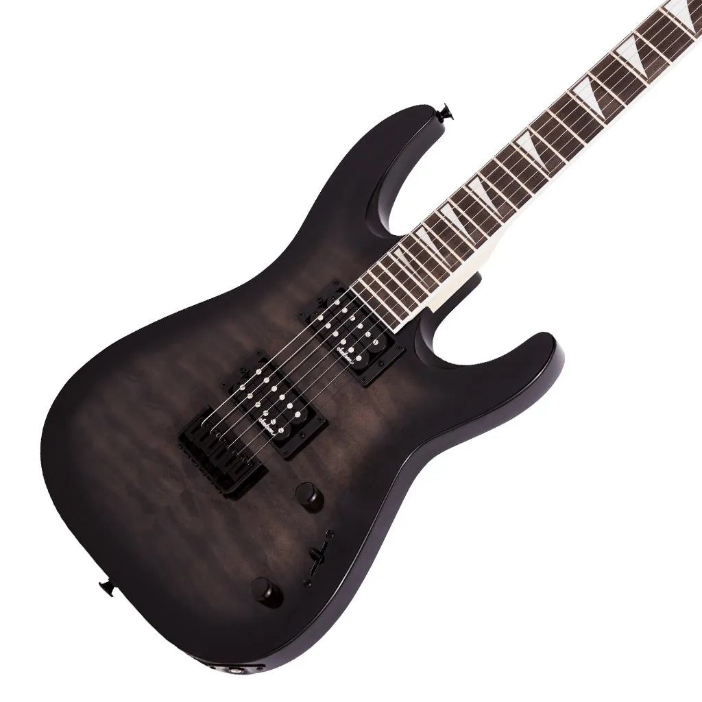 Jackson - JS Series Dinky Arch Top JS32Q DKA HT, Amaranth Fingerboard, Transparent Black Burst | Electric Guitars | 2918809585