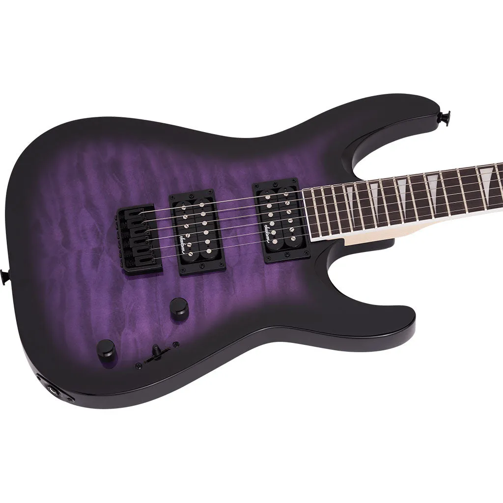 Jackson - JS Series Dinky Arch Top JS32Q DKA HT, Amaranth Fingerboard, Transparent Purple Burst | Electric Guitars | 2918809592