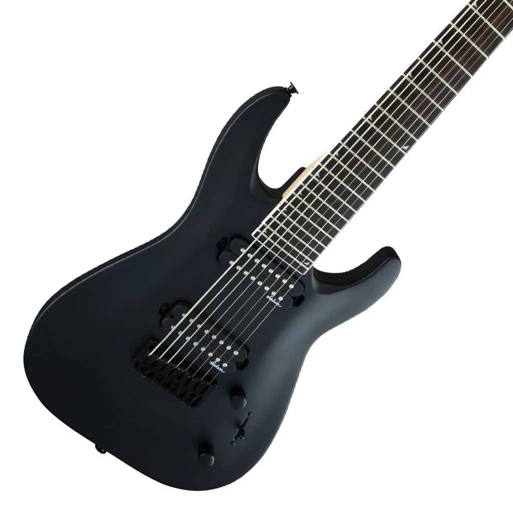 Jackson JS Series JS32-8 Dinky Arch Top DKA HT - Satin Black | Electric Guitars | 2910114568
