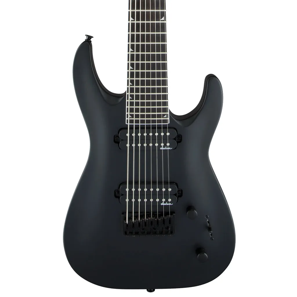 Jackson JS Series JS32-8 Dinky Arch Top DKA HT - Satin Black | Electric Guitars | 2910114568