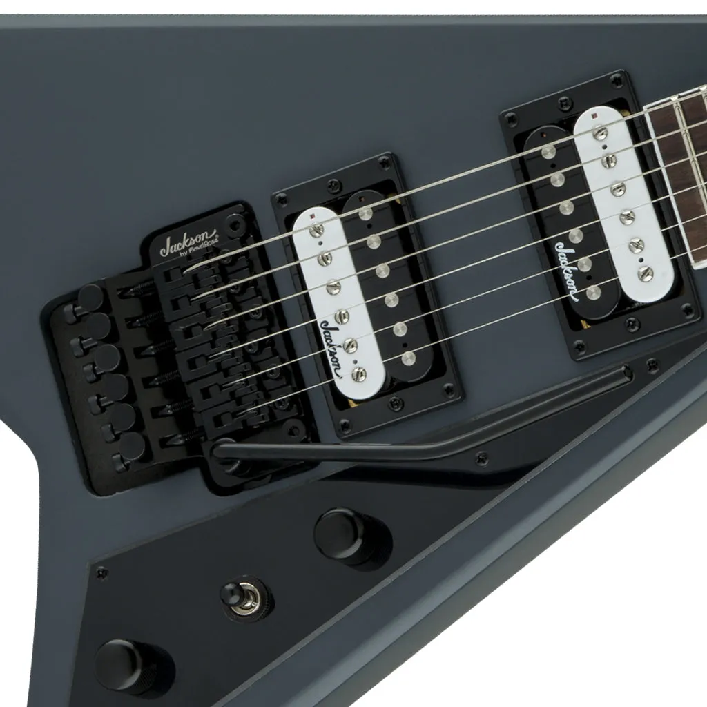 Jackson - JS Series Rhoads JS32, Amaranth Fingerboard, Satin Gray | Electric Guitars | 2910147522