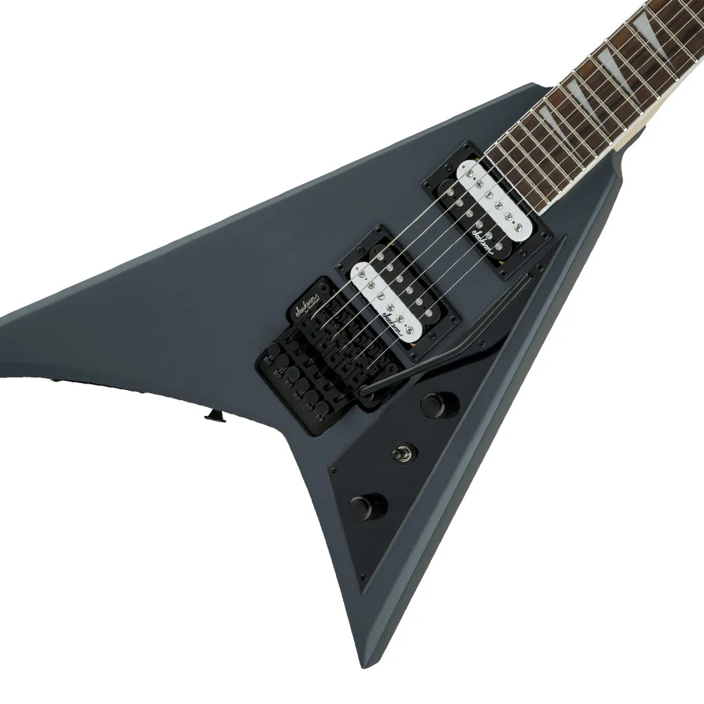 Jackson - JS Series Rhoads JS32, Amaranth Fingerboard, Satin Gray | Electric Guitars | 2910147522