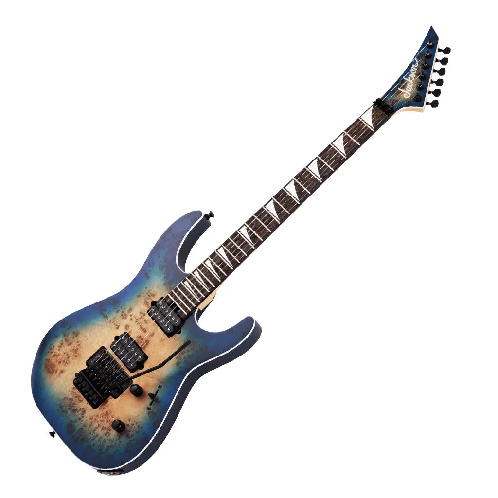 Jackson MJ Series Dinky DKRP, Ebony Fingerboard, Transparent Blue Burst | Electric Guitars | 2904011811