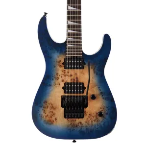 Jackson MJ Series Dinky DKRP, Ebony Fingerboard, Transparent Blue Burst | Electric Guitars | 2904011811