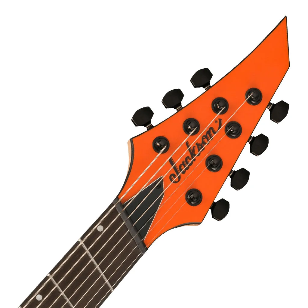Jackson Pro Plus Series DK Modern HT7 MS, Ebony Fingerboard, Satin Orange Crush