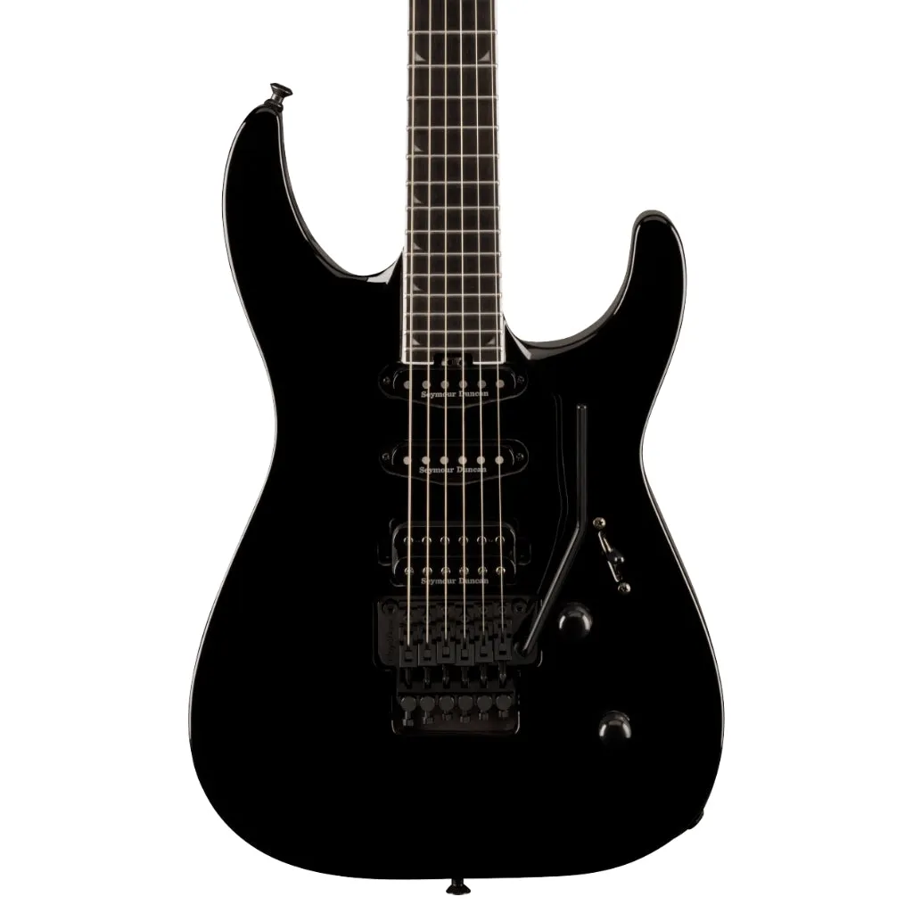 Jackson Pro Plus Series Soloist SLA3, Ebony Fingerboard, Deep Black