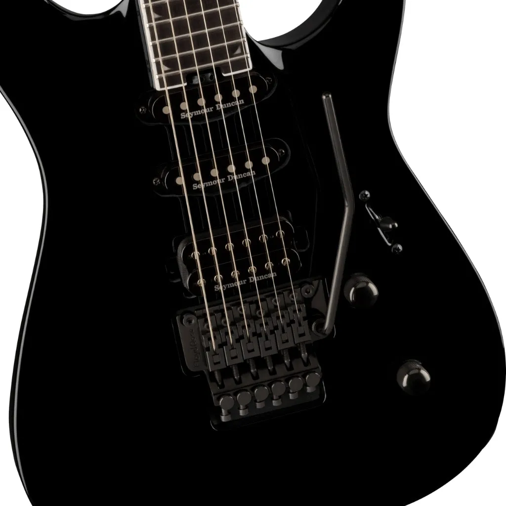 Jackson Pro Plus Series Soloist SLA3, Ebony Fingerboard, Deep Black