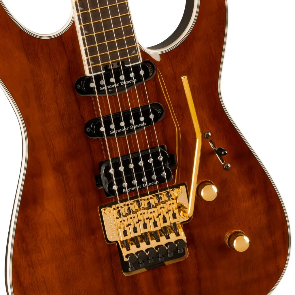 Jackson Pro Plus Series Soloist SLA3 in Walnut