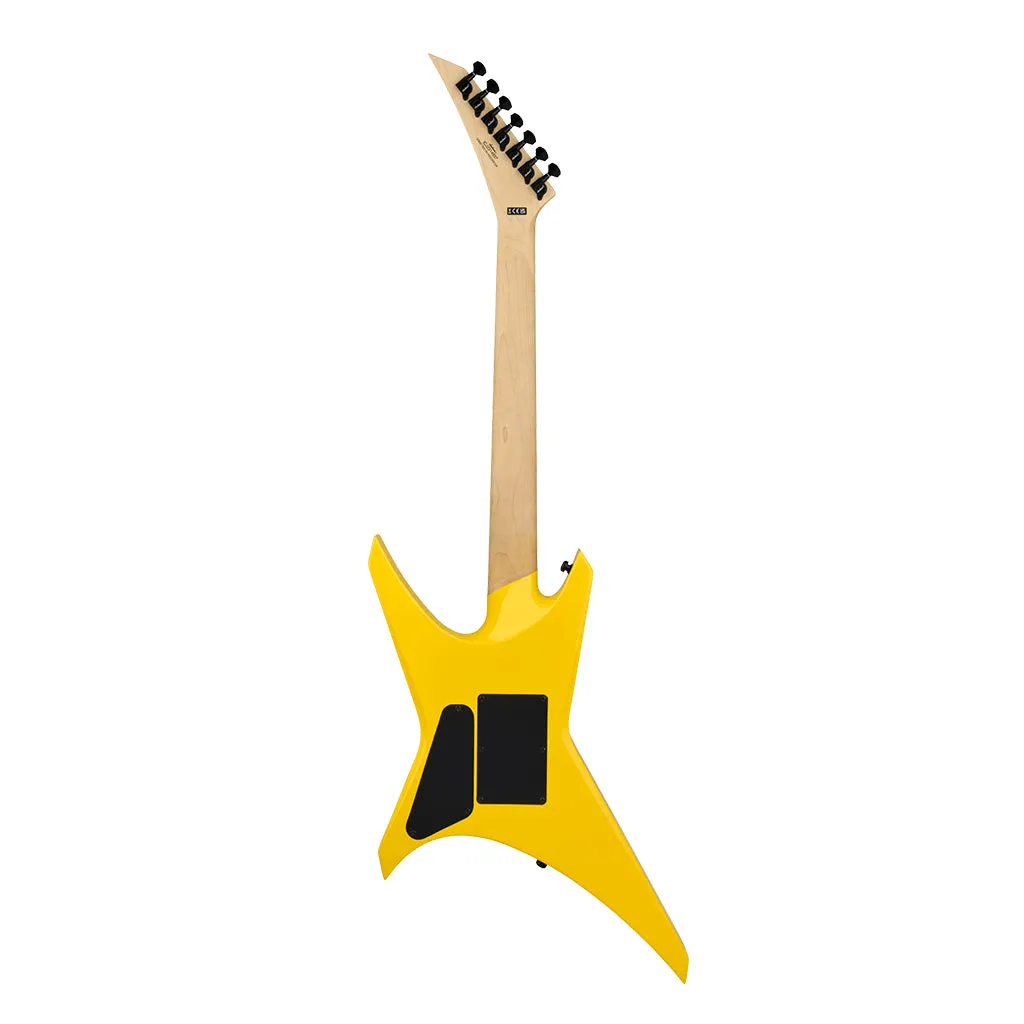 Jackson Pro Series Signature Dave Davidson Warrior WR7 Electric Guitar Maple Fingerboard Ferrari Yellow