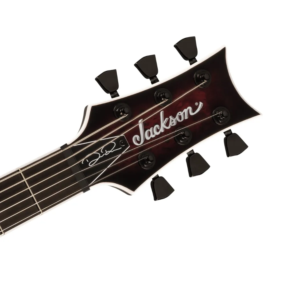 Jackson Pro Series Signature Diamond Rowe DR24MG EVTN6 with Ebony Fingerboard - Dark Rose