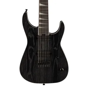 Jackson Pro Series Signature Jeff Loomis Soloist SL7 HT with Ebony Fingerboard - Black Ash