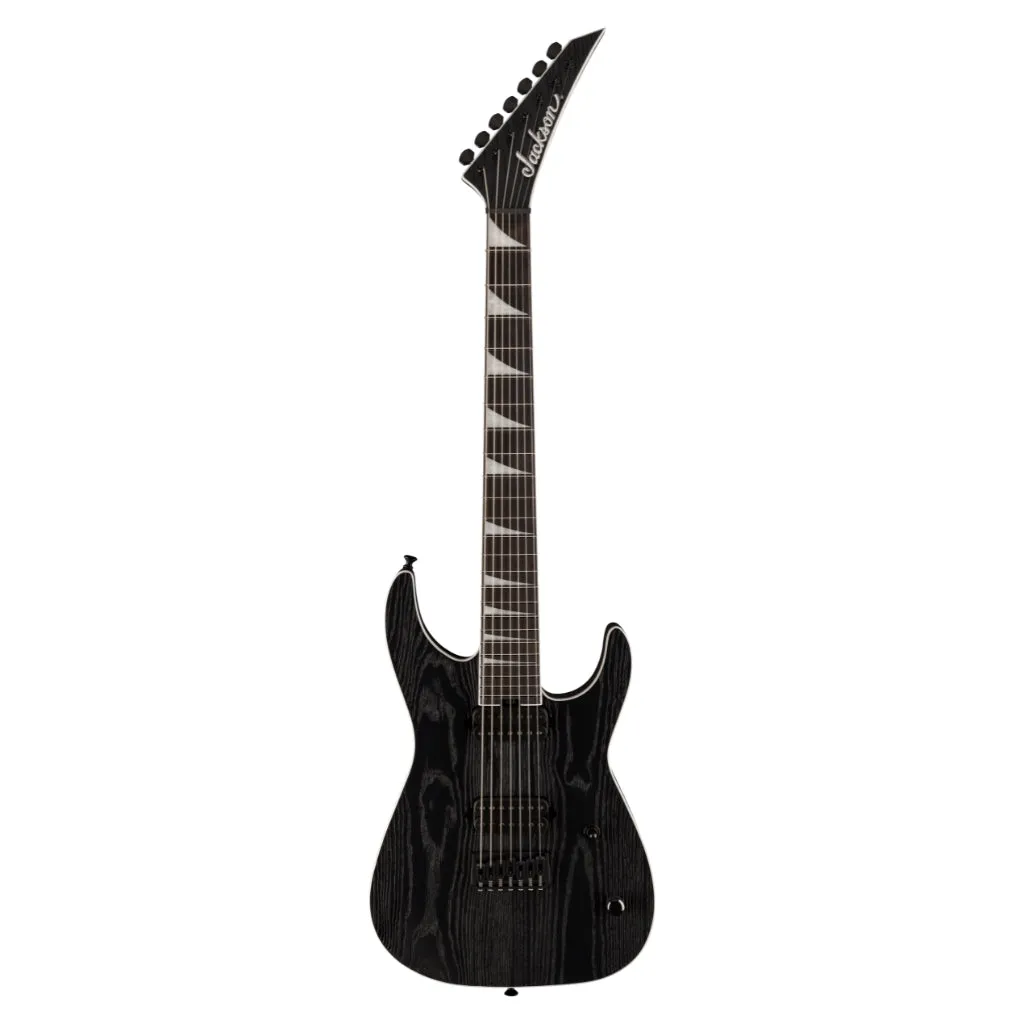 Jackson Pro Series Signature Jeff Loomis Soloist SL7 HT with Ebony Fingerboard - Black Ash