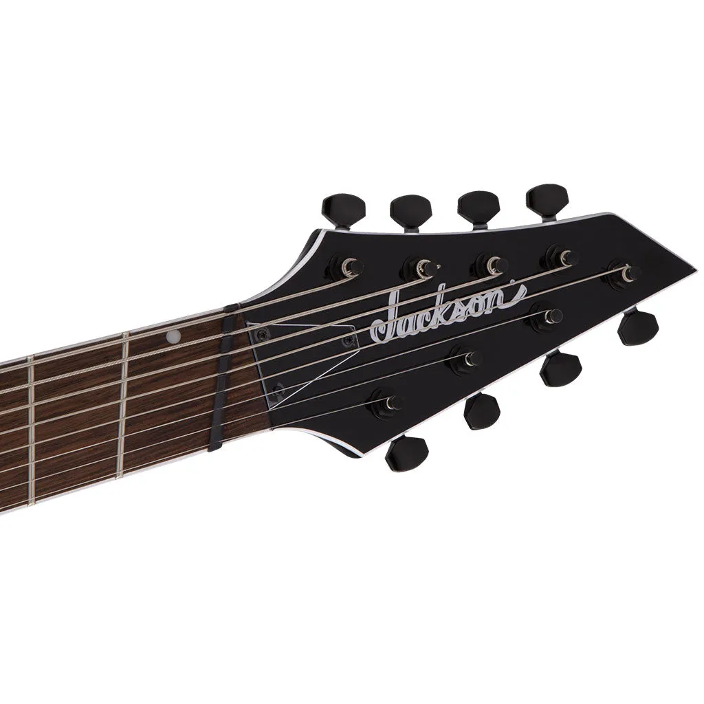 Jackson SLATXF8 Multiscale 8 String  - Transparent Black Burst | Electric Guitars | 2919904585