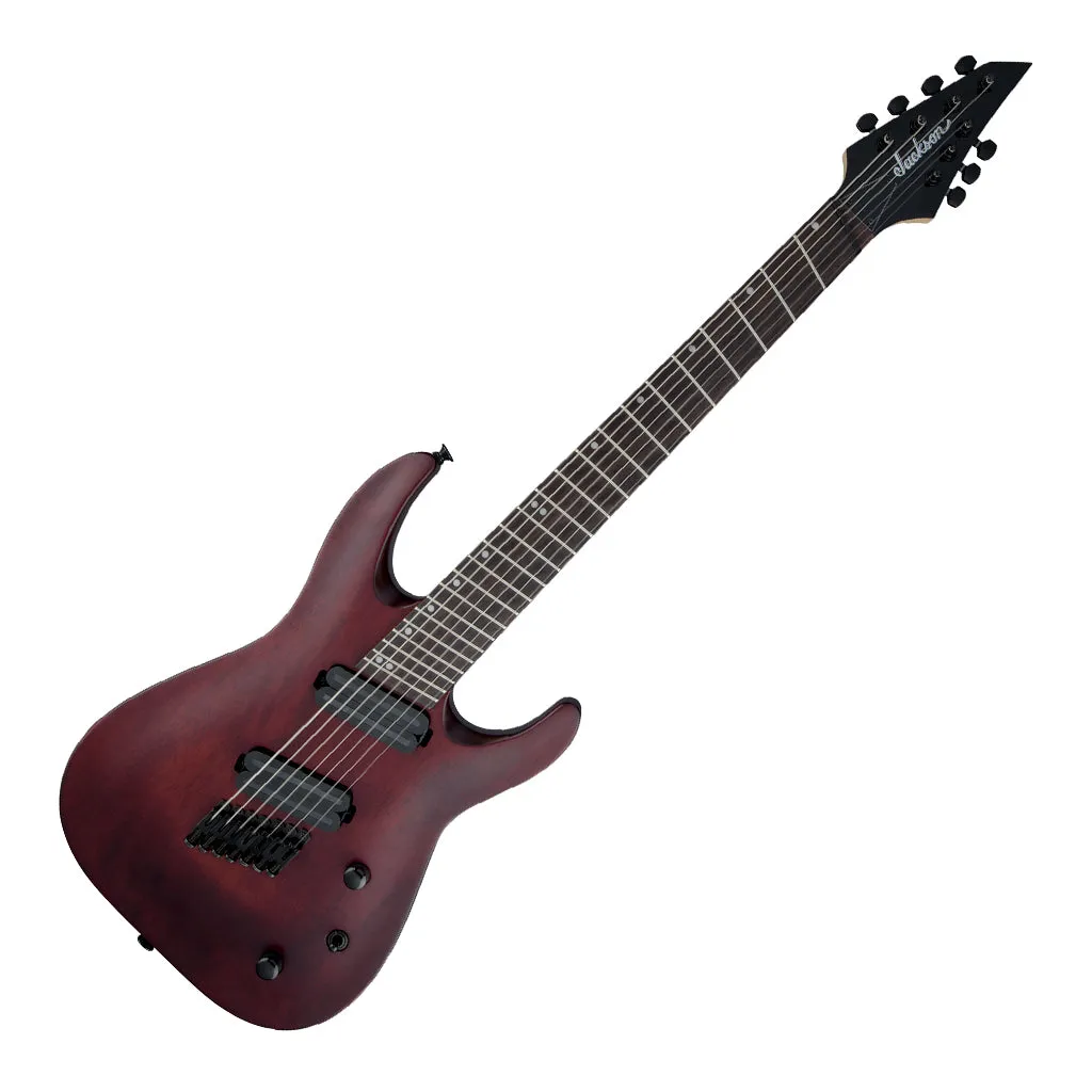 Jackson  X Series Dinky Arch Top DKAF7 MS, Laurel Fingerboard, Multi-Scale, Stained Mahogany | Electric Guitars | 2911637557