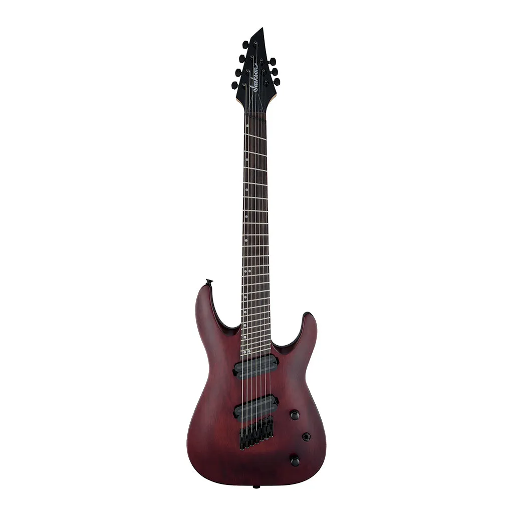 Jackson  X Series Dinky Arch Top DKAF7 MS, Laurel Fingerboard, Multi-Scale, Stained Mahogany | Electric Guitars | 2911637557