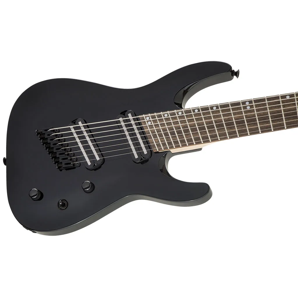 Jackson - X Series Dinky Arch Top DKAF8 MS, Laurel Fingerboard, Multi-Scale, Gloss Black | Electric Guitars | 2916183503