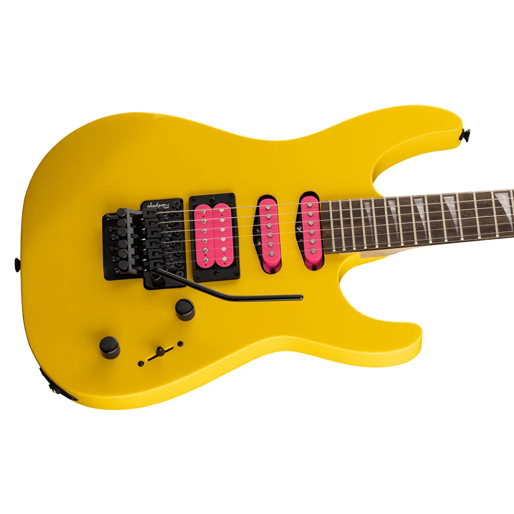 Jackson X Series Dinky DK3XR HSS, Laurel Fingerboard, Caution Yellow | Electric Guitars | 2910022504