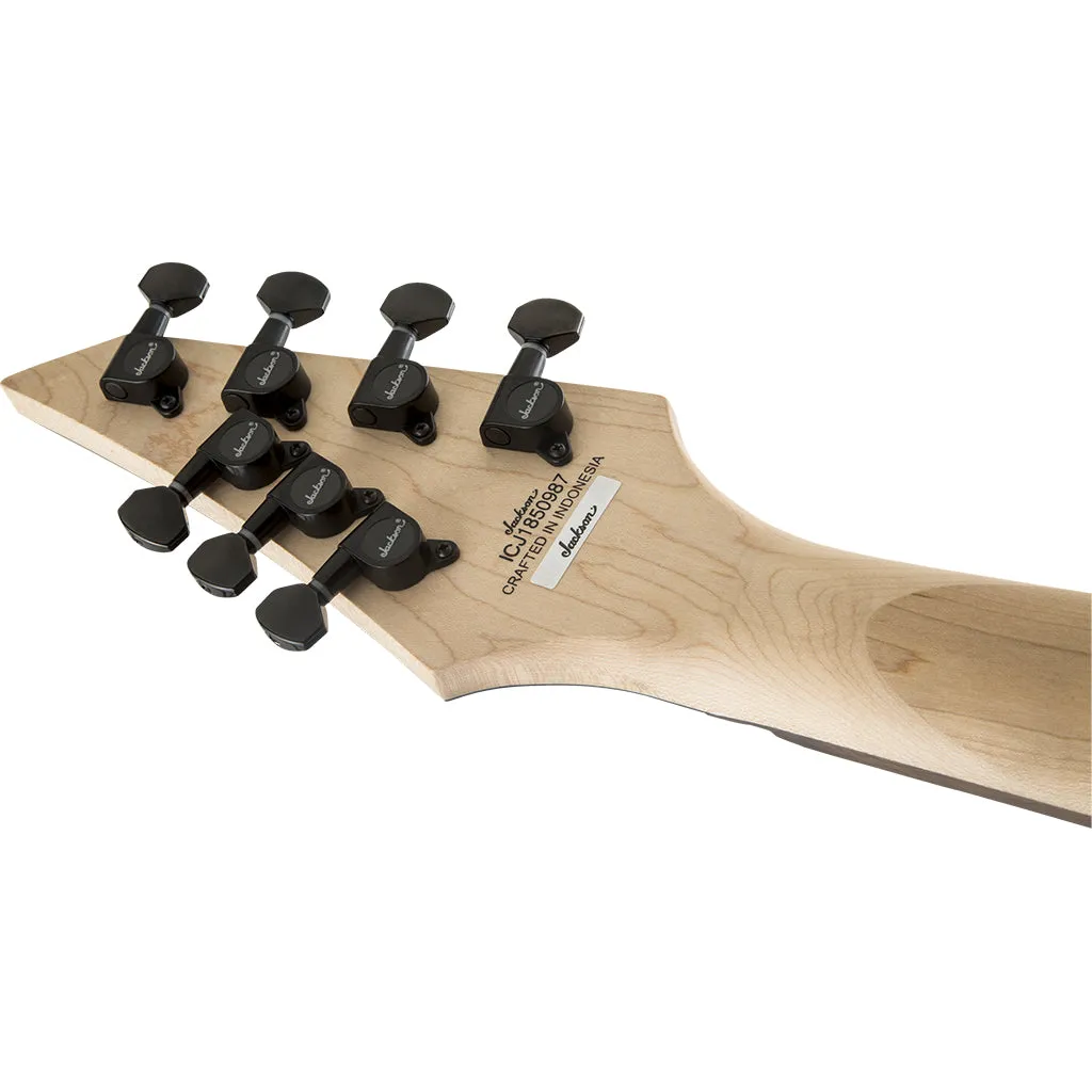 Jackson X Series Dinky DKAF7 MS 7 String Multi Scale- Gloss Black - Laurel Fretboard | Electric Guitars | 2916173503