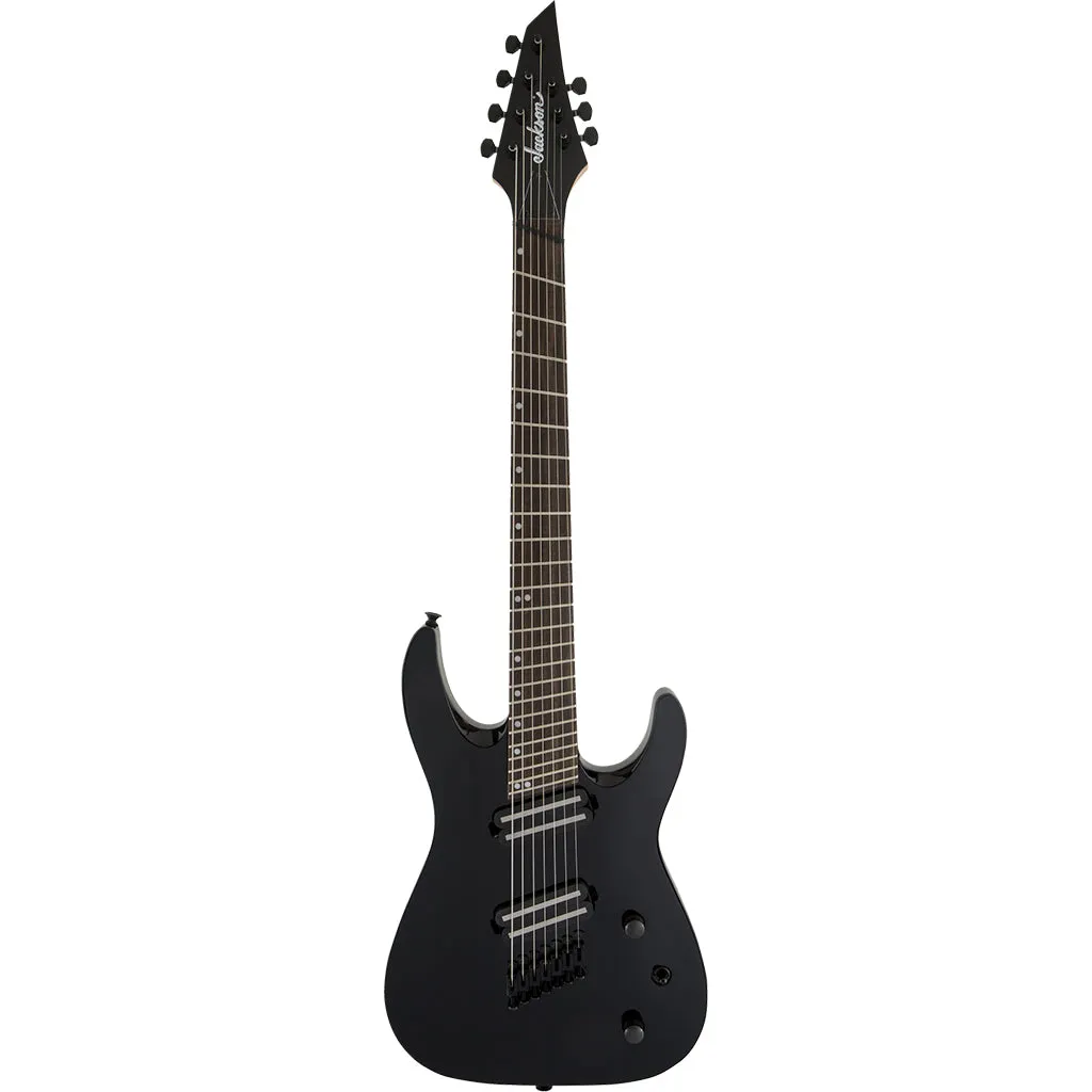 Jackson X Series Dinky DKAF7 MS 7 String Multi Scale- Gloss Black - Laurel Fretboard | Electric Guitars | 2916173503