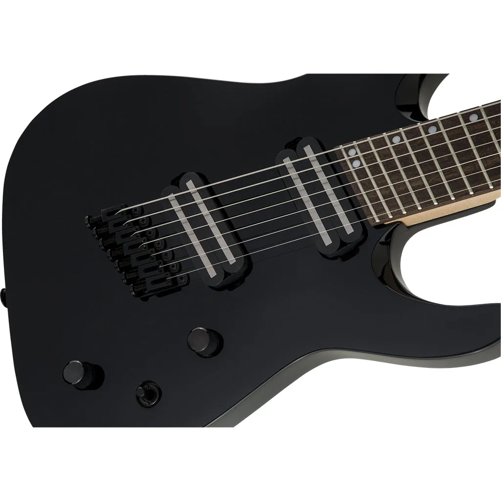 Jackson X Series Dinky DKAF7 MS 7 String Multi Scale- Gloss Black - Laurel Fretboard | Electric Guitars | 2916173503