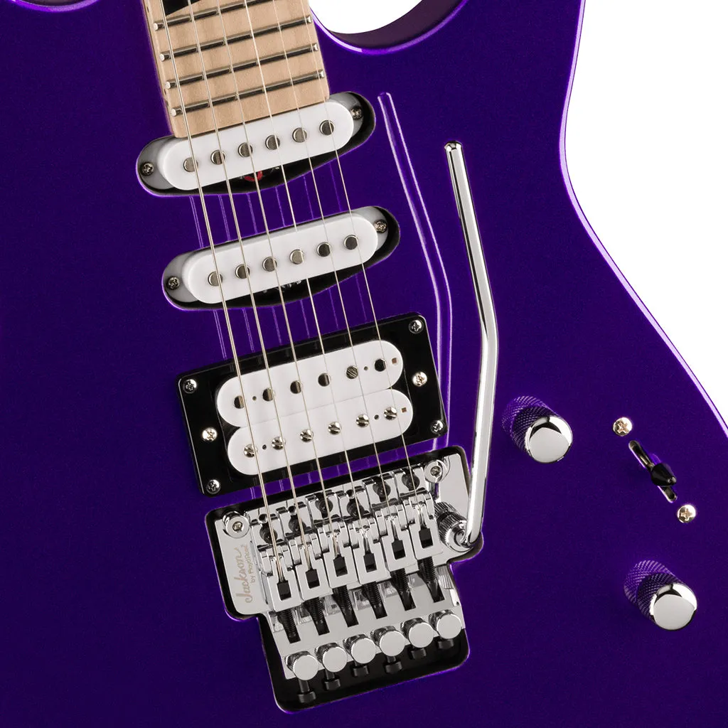 Jackson X Series DK3XR M HSS, Maple Fingerboard, Deep Purple Metallic