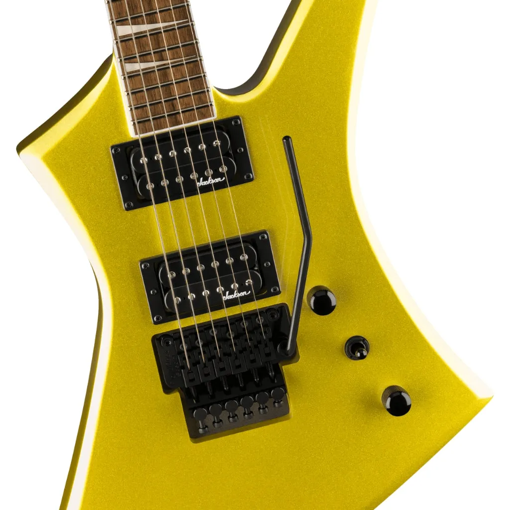 Jackson X Series Kelly KEX in Lime Green Metallic