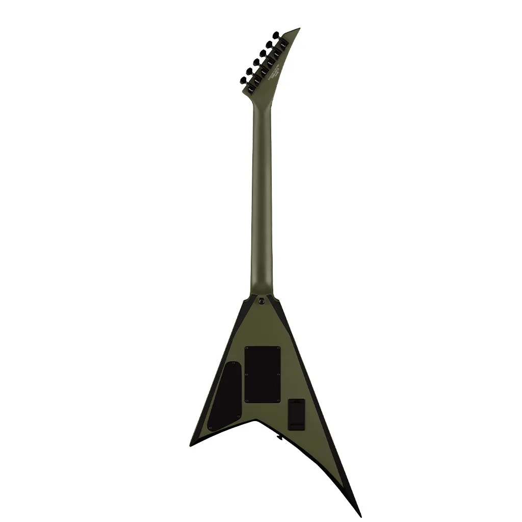 Jackson X Series Rhoads RRX24, Laurel Fingerboard, Matte Army Drab with Black Bevels | Electric Guitars | 2913636520