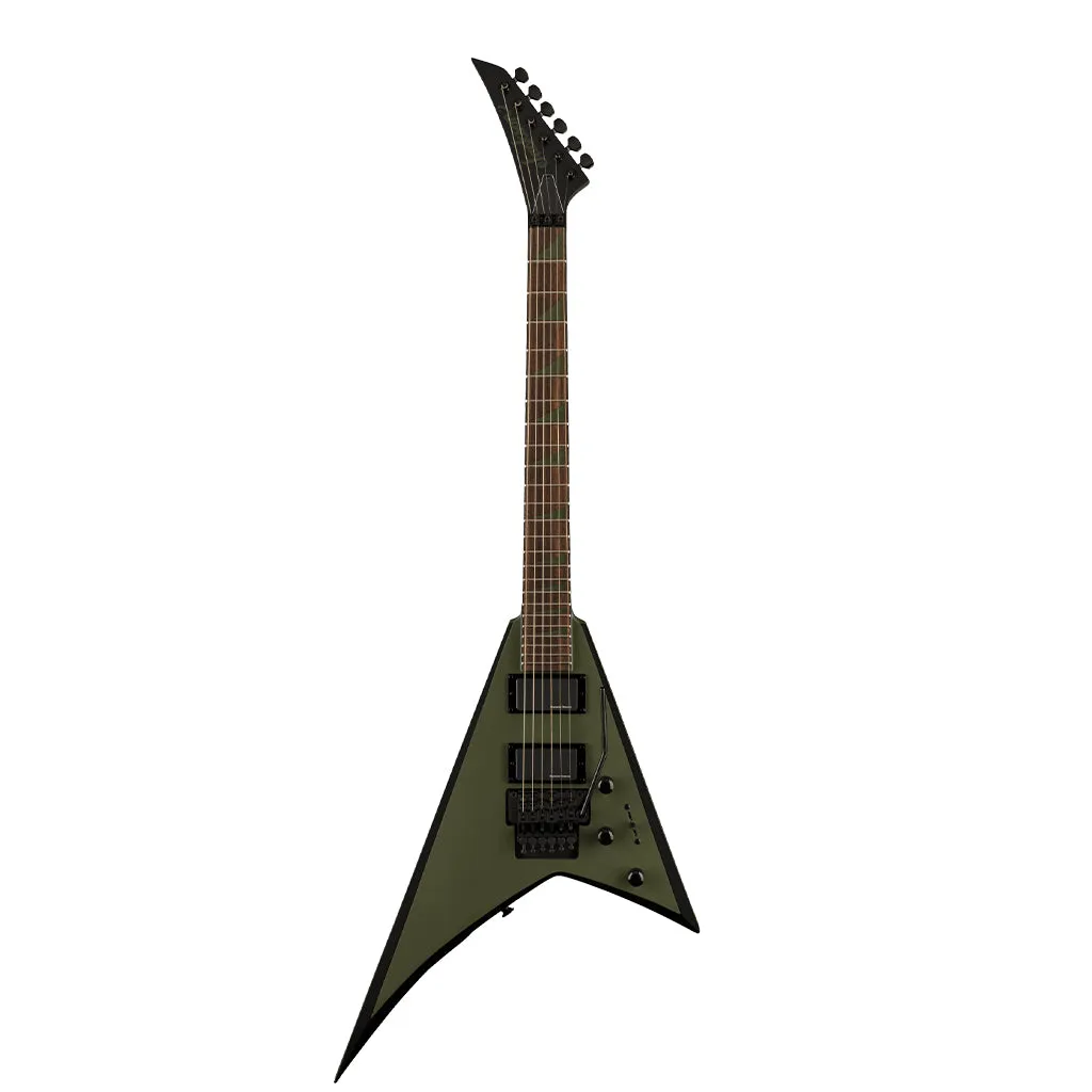 Jackson X Series Rhoads RRX24, Laurel Fingerboard, Matte Army Drab with Black Bevels | Electric Guitars | 2913636520
