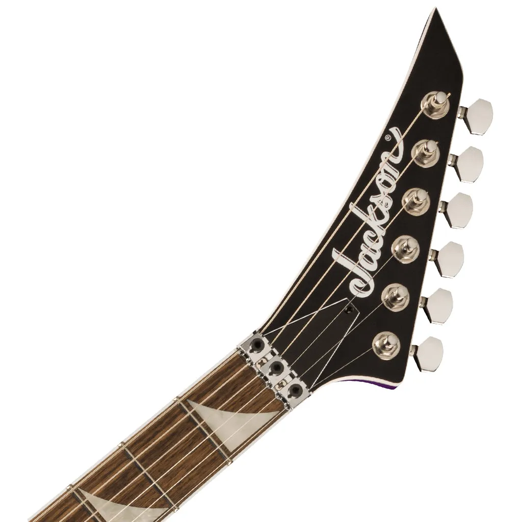 Jackson X Series Rhoads RRX24, Laurel Fingerboard, Purple Metallic with Black Bevels
