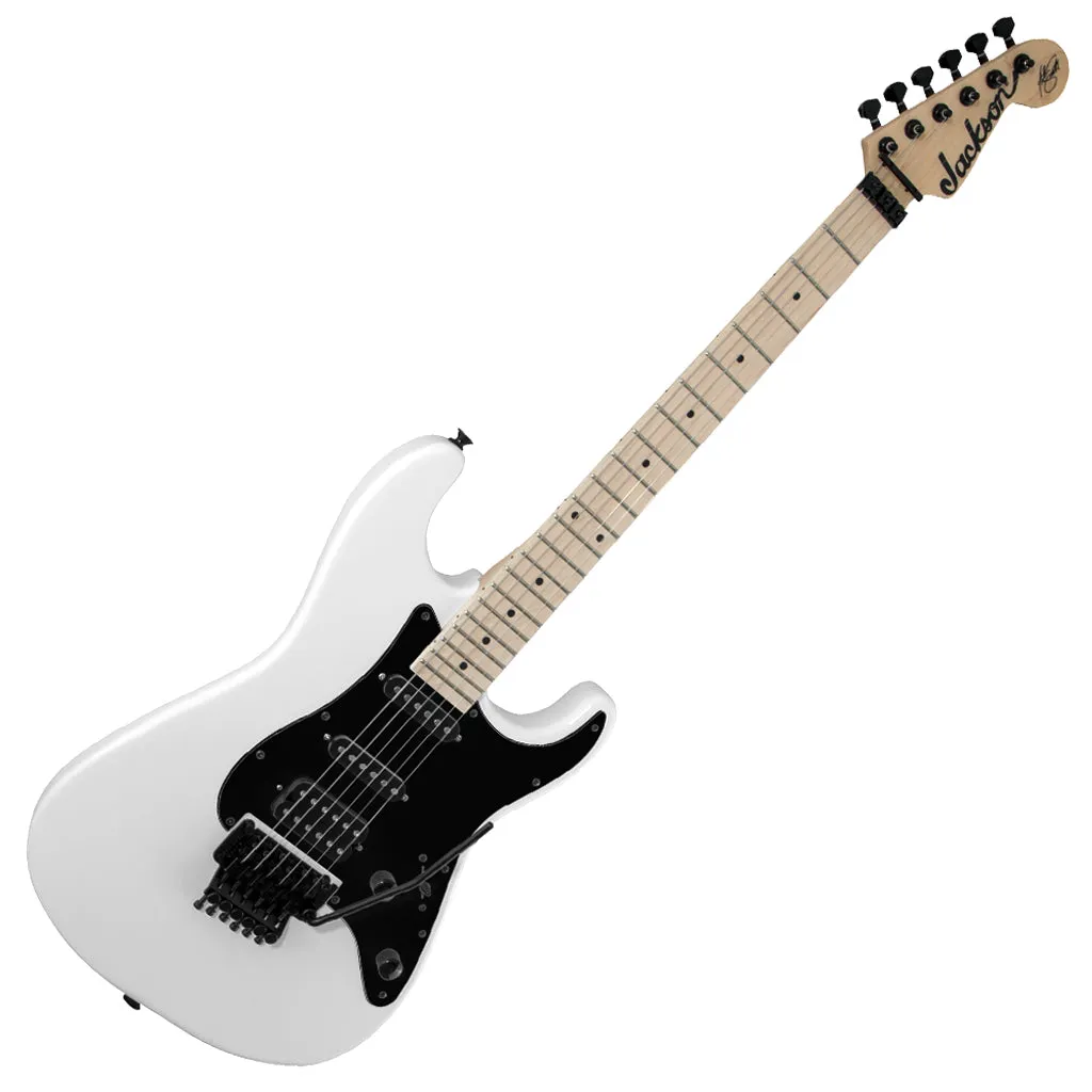 Jackson -  X Series Signature Adrian Smith SDXM, Maple Fingerboard - Snow White with Black Pickguard | Electric Guitars | 2913052576