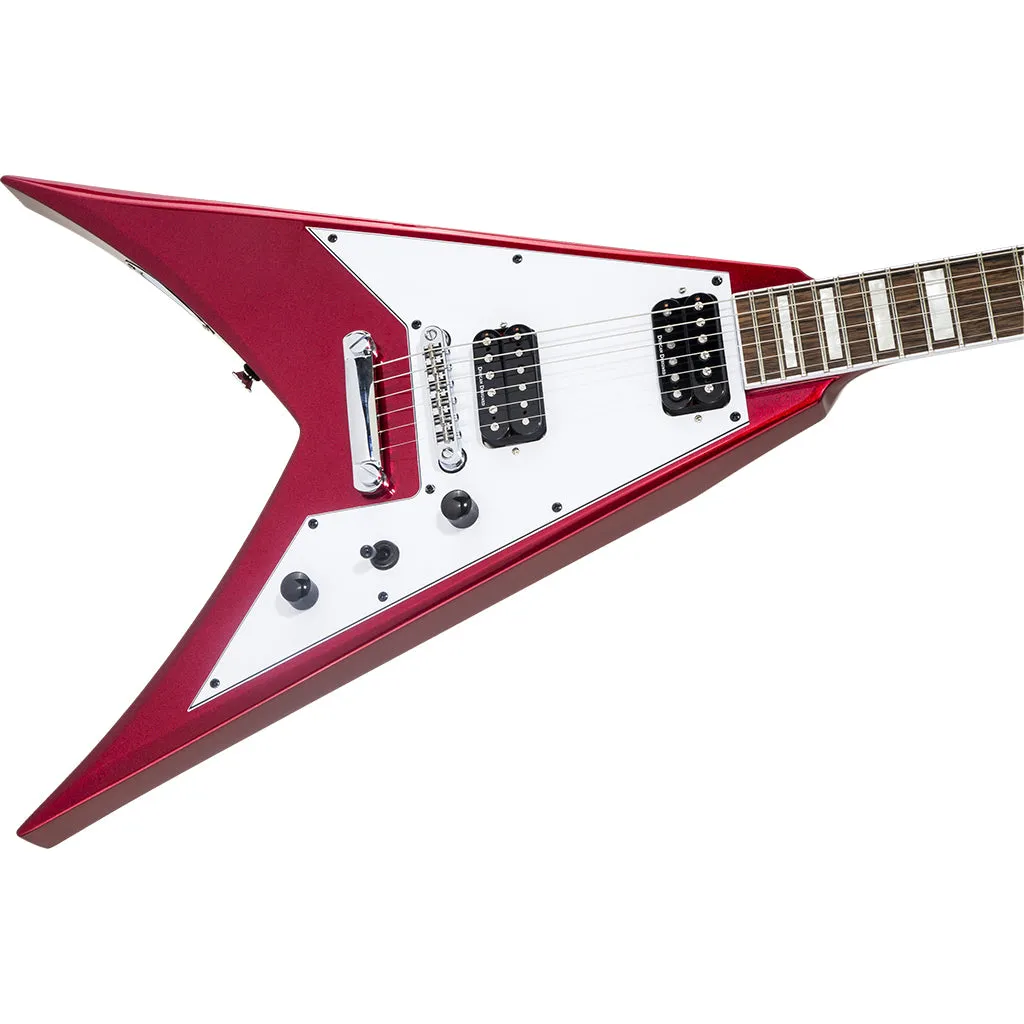Jackson - X Series Signature Scott Ian King V KVXT - Candy Apple Red - Laurel Fingerboard | Electric Guitars | 2916403509