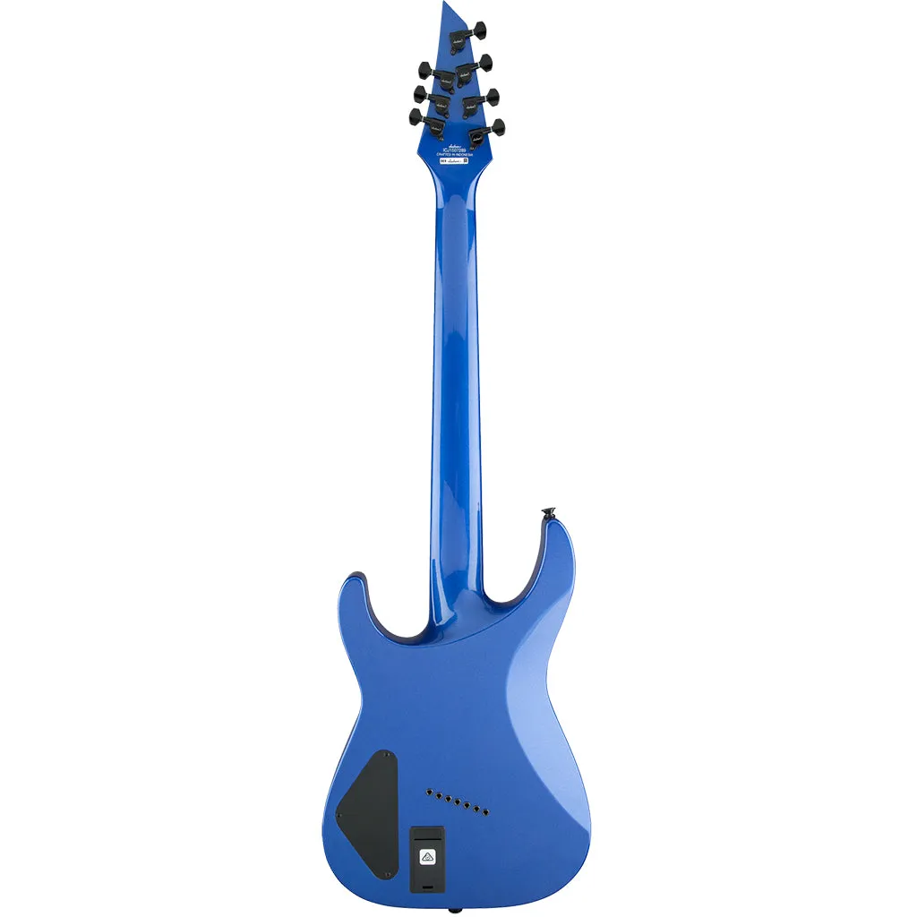 Jackson X Series Soloist Arch Top SLAT7 Multi-Scale - Laurel Fingerboard - Metallic Blue | Electric Guitars | 2916868527