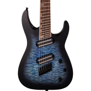 Jackson X Series Soloist Arch Top SLATX7Q MS In Transparent Blue Burst | Electric Guitars | 2919914586