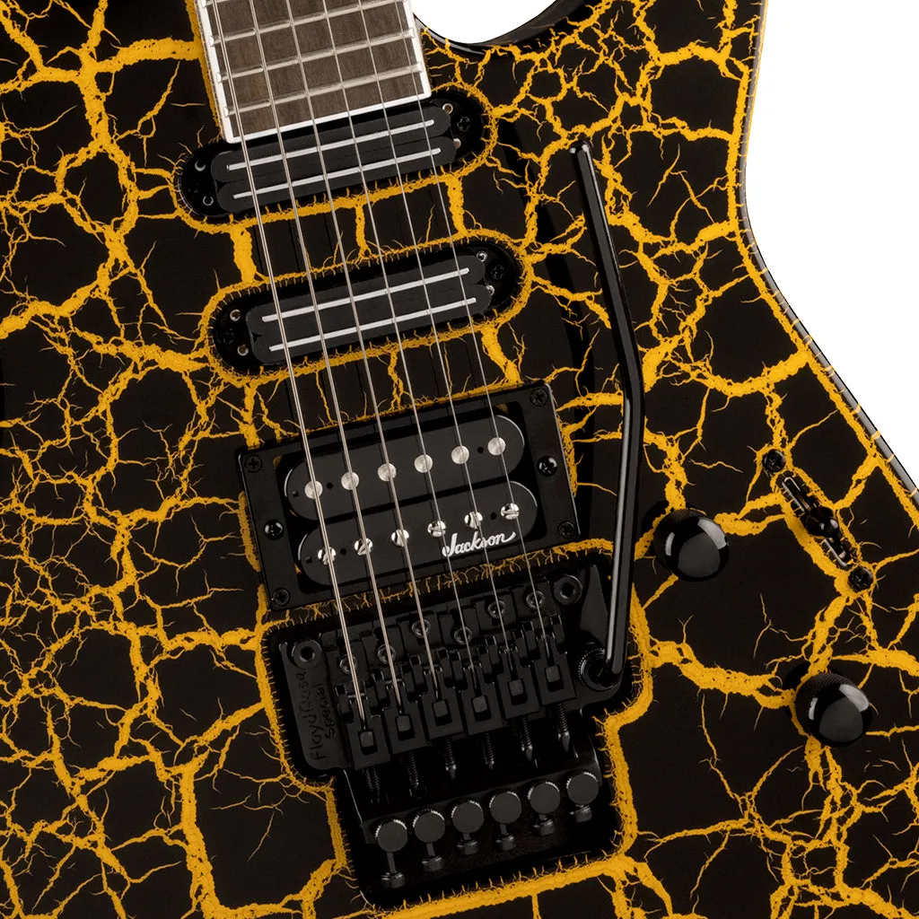 Jackson X Series Soloist SL3X DX, Laurel Fingerboard, Yellow Crackle | Electric Guitars | 2916352504