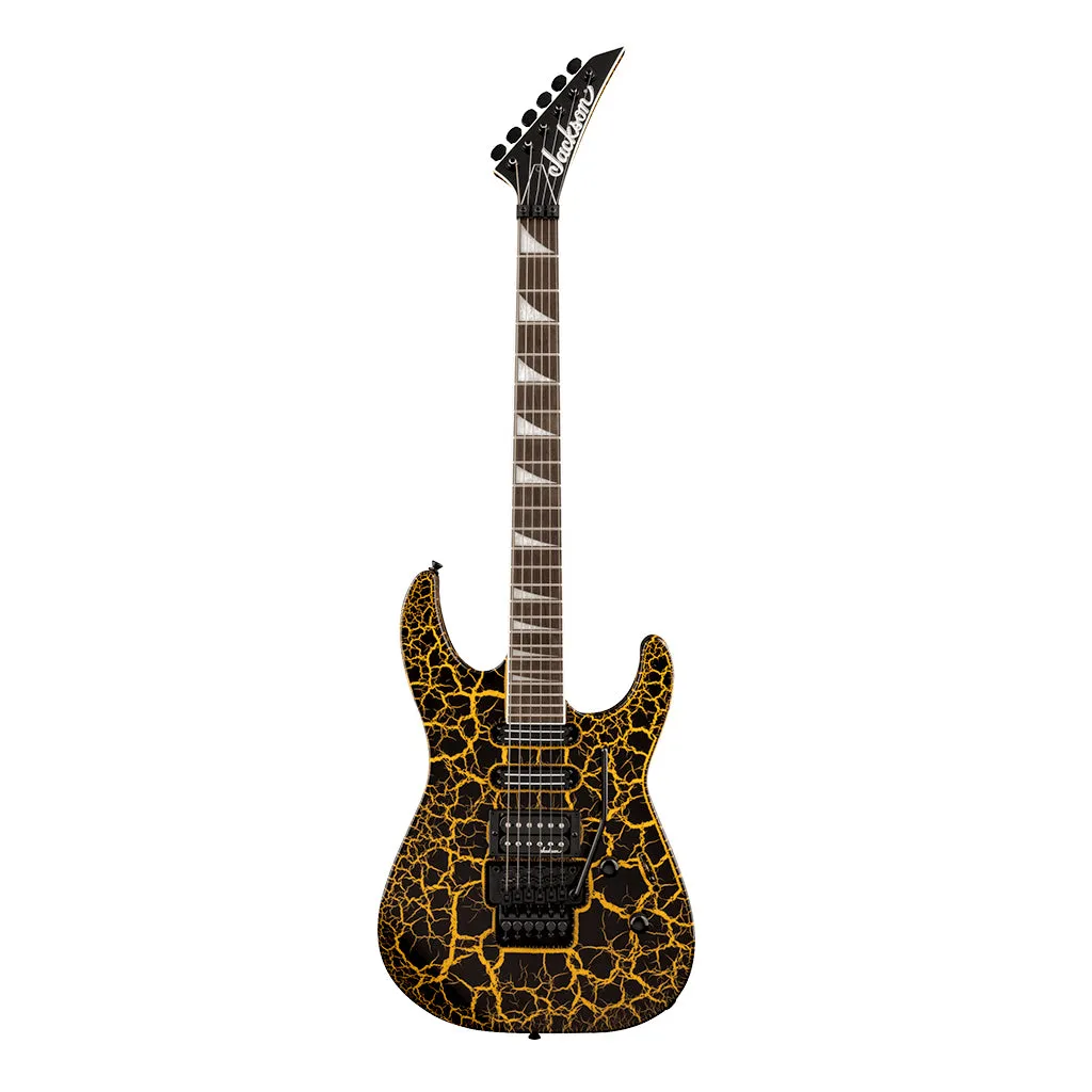 Jackson X Series Soloist SL3X DX, Laurel Fingerboard, Yellow Crackle | Electric Guitars | 2916352504