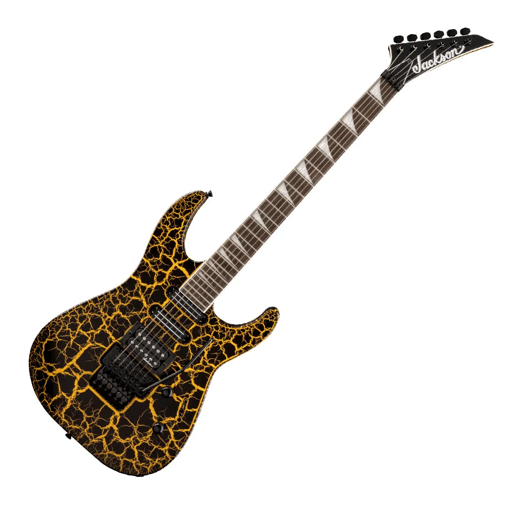 Jackson X Series Soloist SL3X DX, Laurel Fingerboard, Yellow Crackle | Electric Guitars | 2916352504