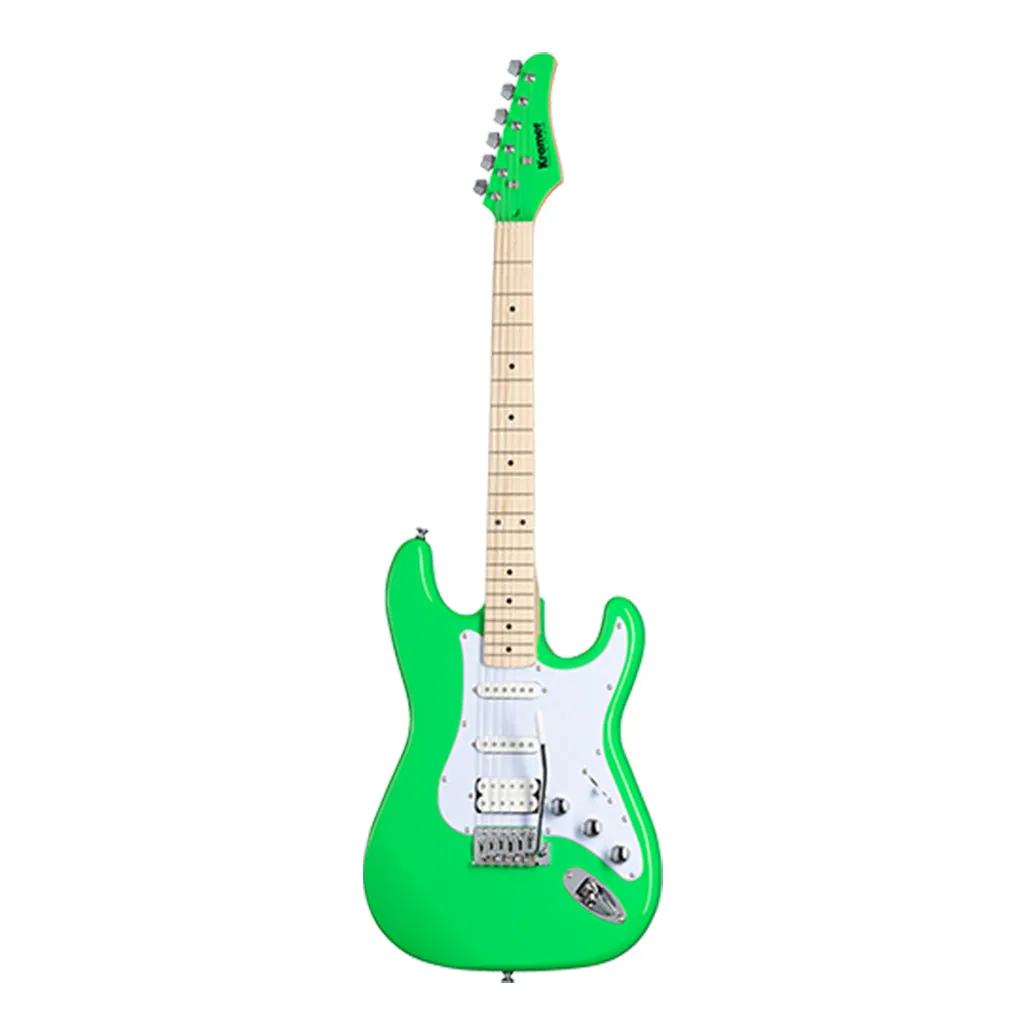 Kramer Focus VT211S Neon Green with Orange Crush Bundle
