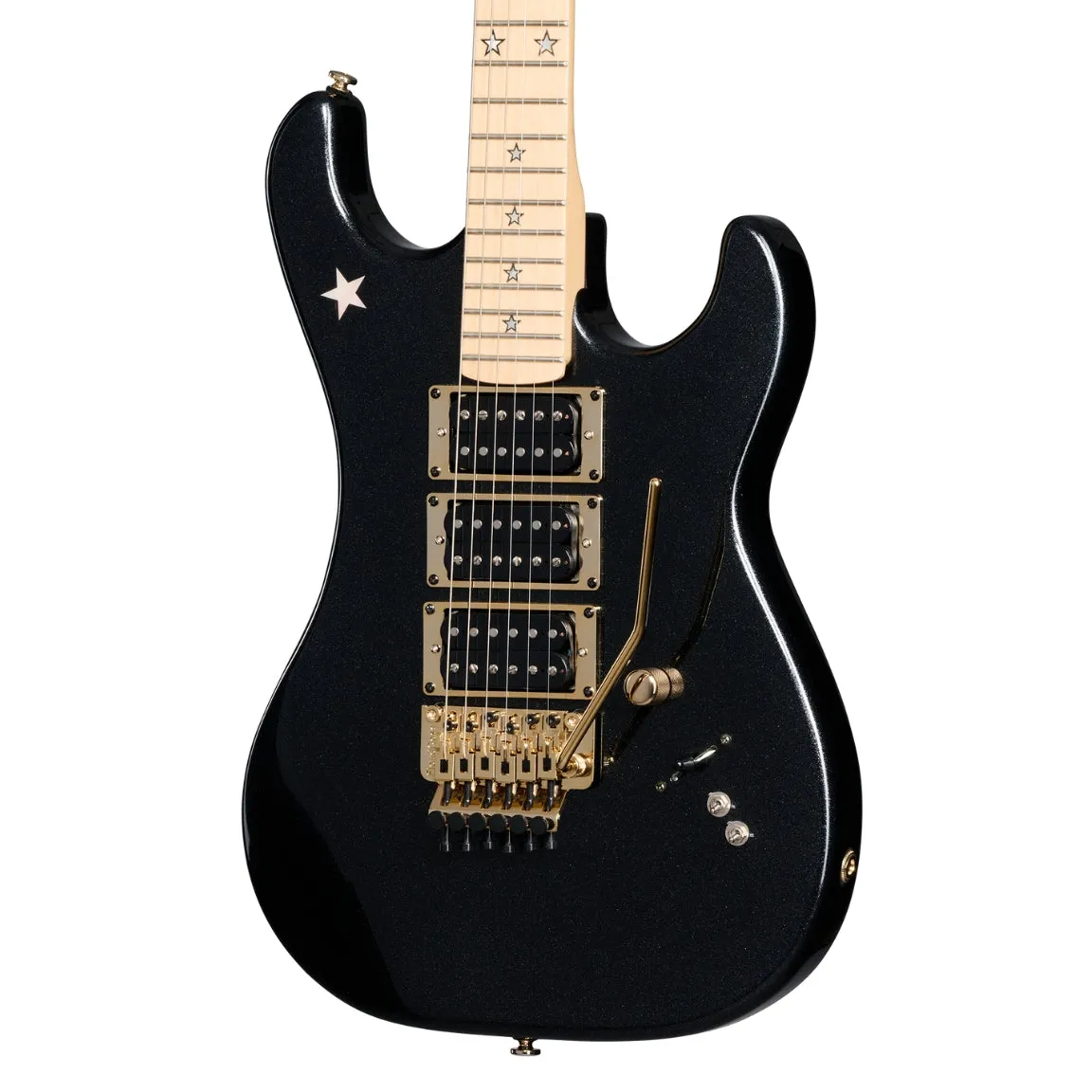 Kramer Jersey Star Electric Guitar - Black Pearl