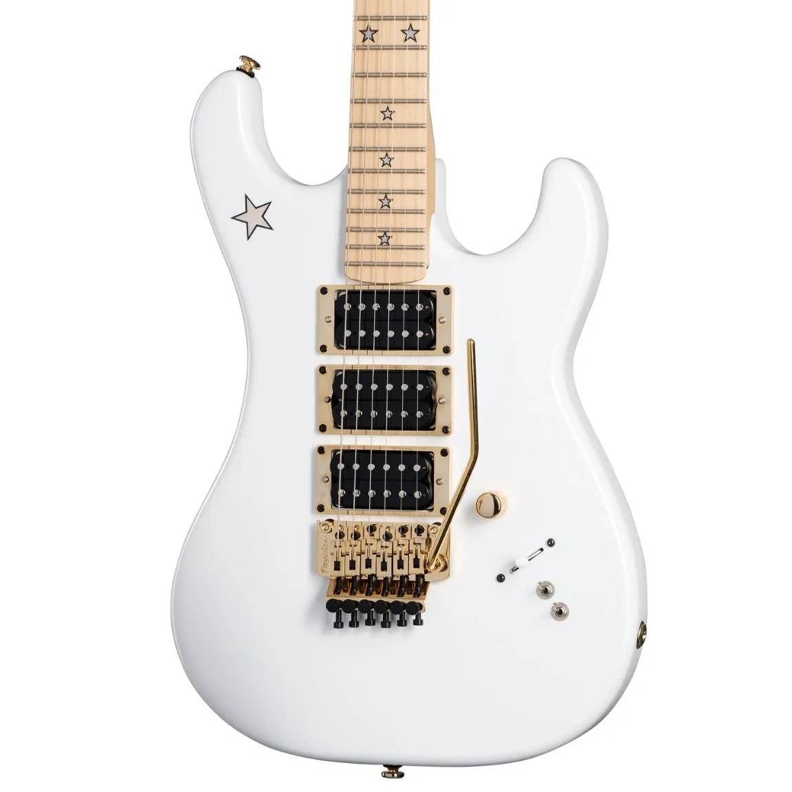 Kramer Jersey Star Electric Guitar - White Pearl