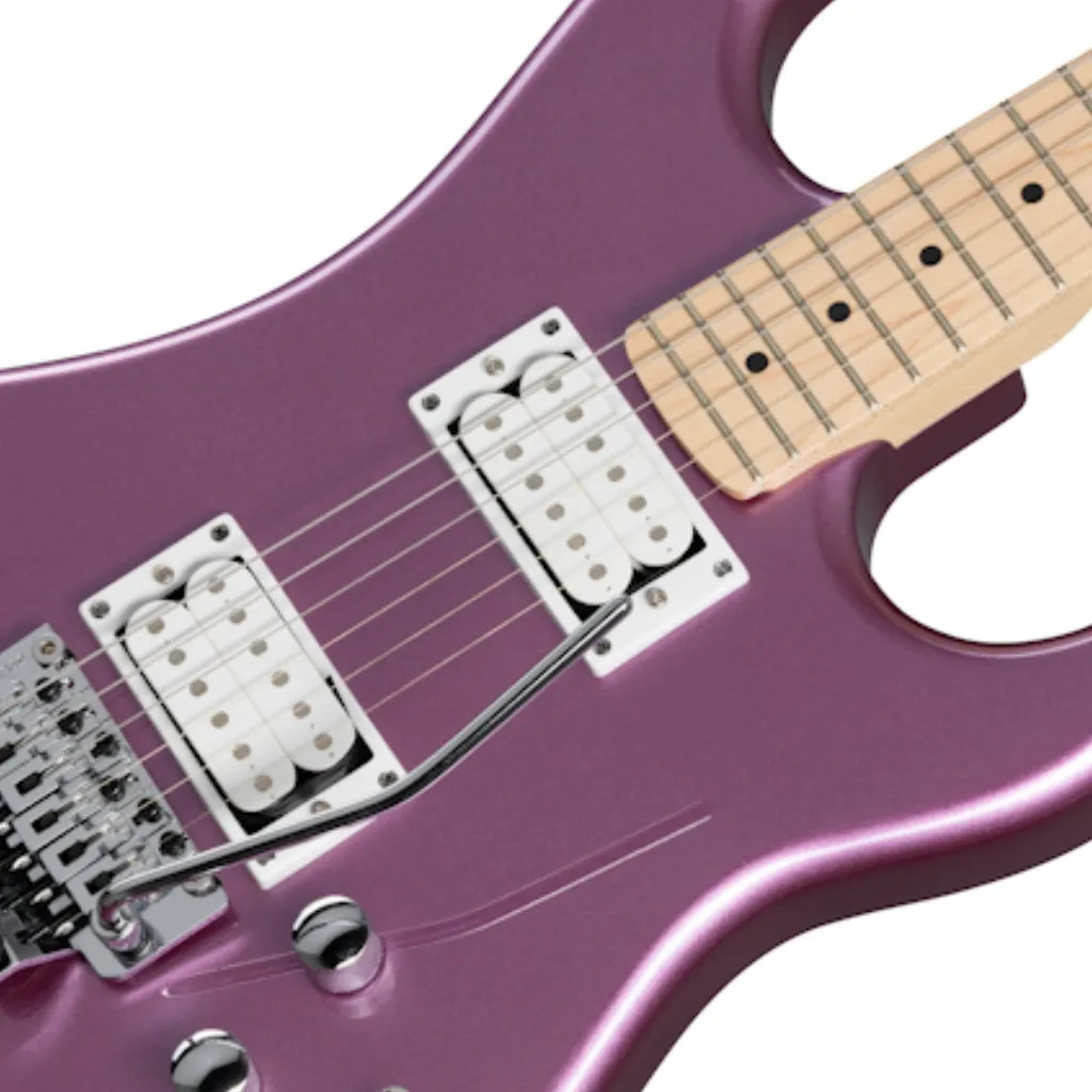 Kramer Pacer Classic Left Handed Electric Guitar - Purple Passion Metallic