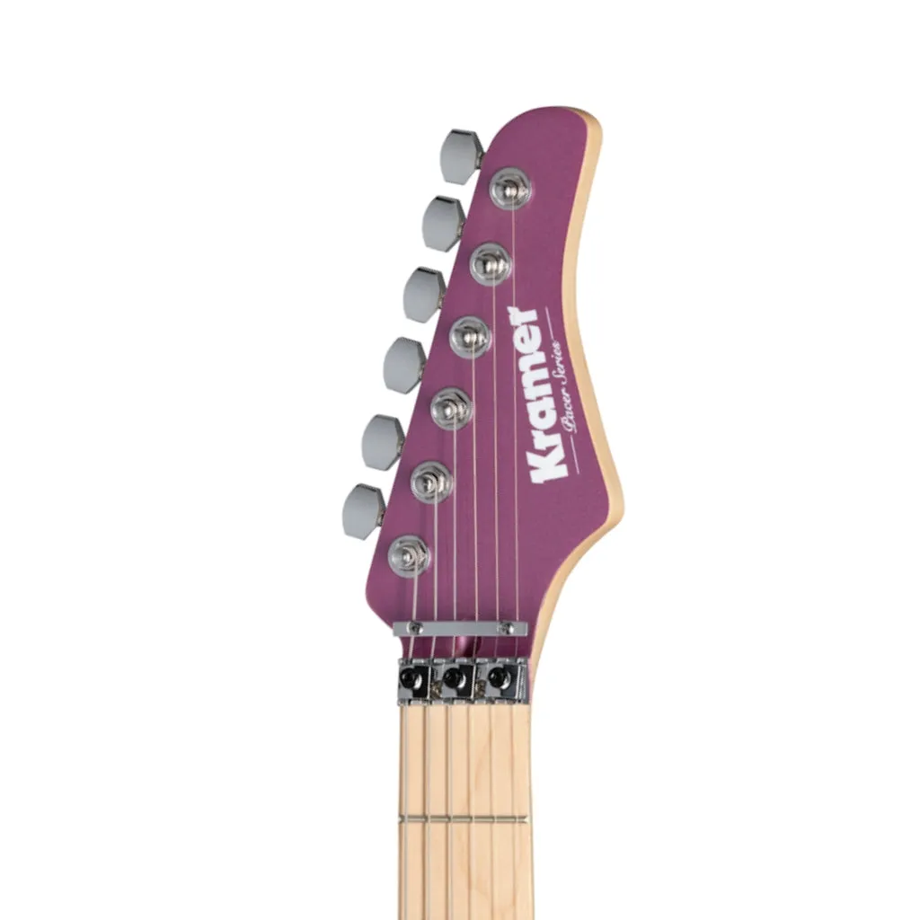 Kramer Pacer Classic Left Handed Electric Guitar - Purple Passion Metallic