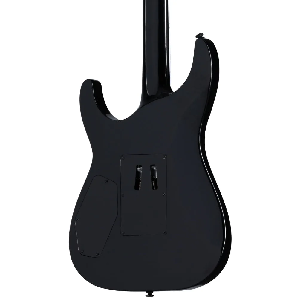 Kramer SM-1 Figured Electric Guitar - Black Denim Perimeter