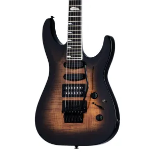 Kramer SM-1 Figured Electric Guitar - Black Denim Perimeter