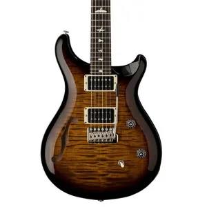 PRS CE24 Semi Hollow Electric Guitar - Black Amber