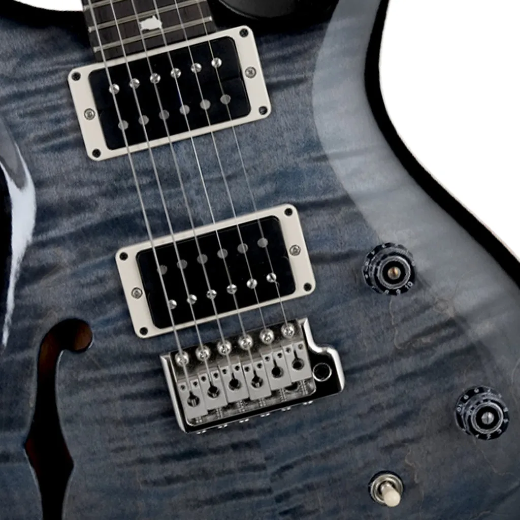 PRS CE24 Semi Hollow - Faded Blue Smokeburst